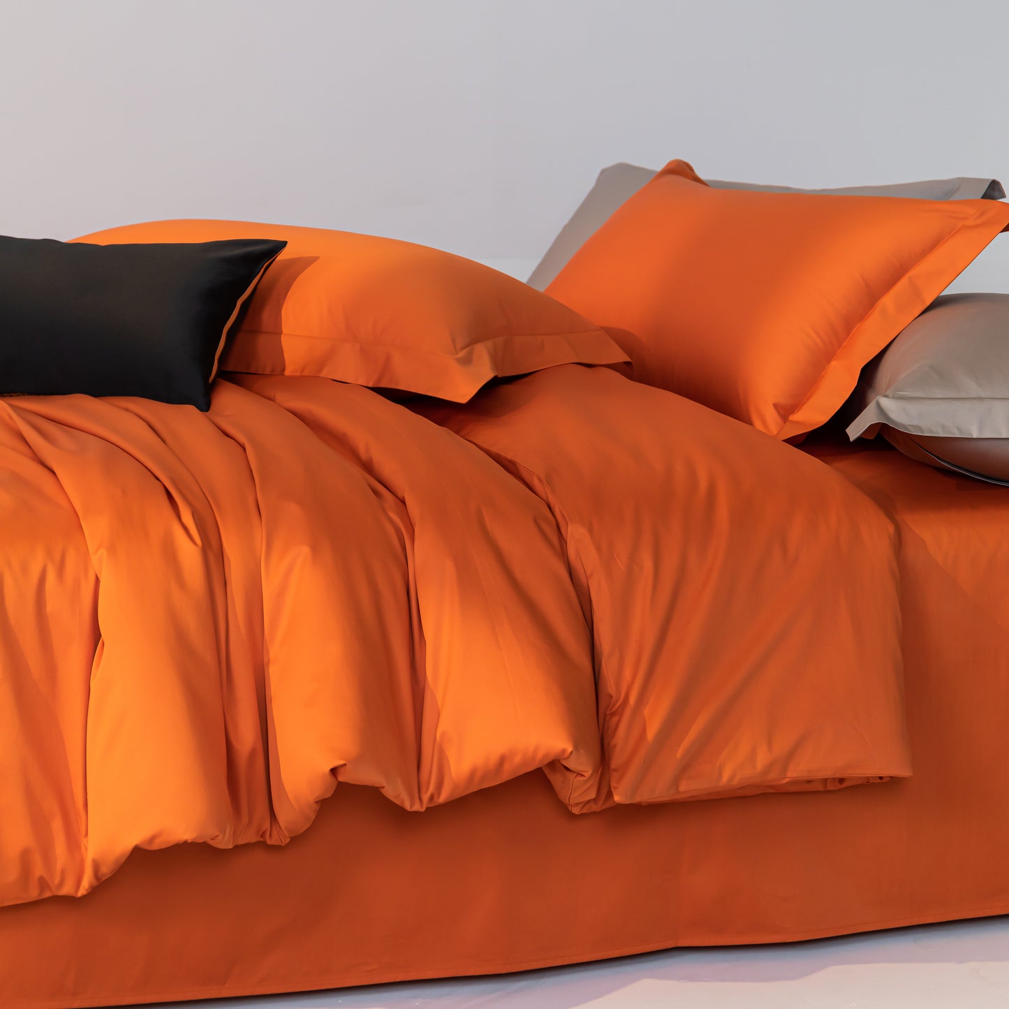 Pima Cotton 4-Piece Bedding sheets Set-Van Gogh Orange