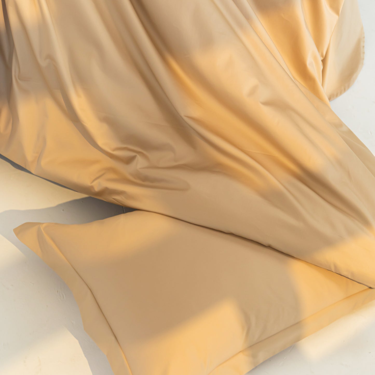 Pima Cotton 4-Piece Bedding sheets Set-Sunset Gold