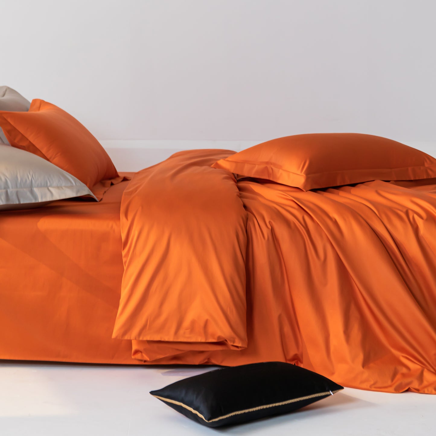 Pima Cotton 4-Piece Bedding sheets Set-Van Gogh Orange