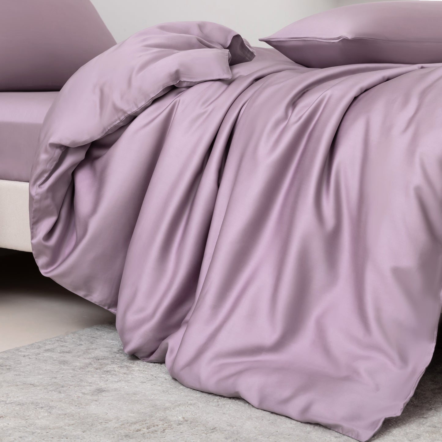 Lenzing Tencel 4-Piece Bedding Set-purple