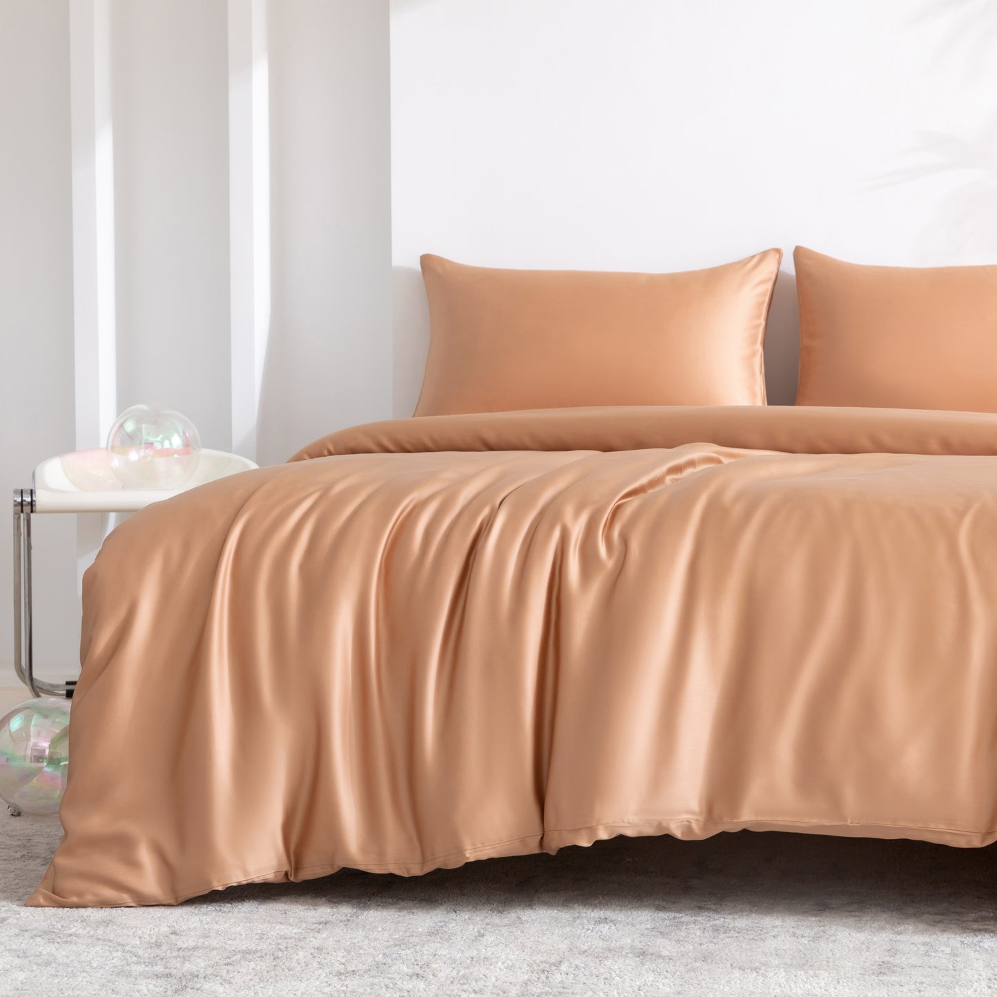 Lenzing Tencel 4-Piece Bedding Set-gold