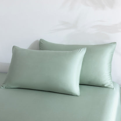 Lenzing Tencel 4-Piece Bedding Set-green